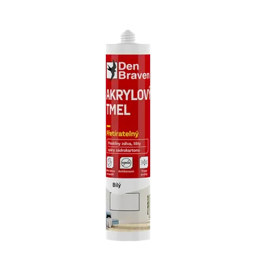 Den Braven Akrylový tmel 280 ml bílá