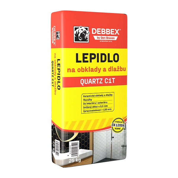 Lepidlo na obklady a dlažbu Den Braven QUARTZ C1T