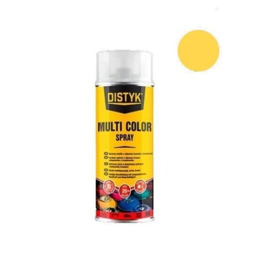 DISTYK MULTI COLOR SPRAY žlutá dopravní 400 ml