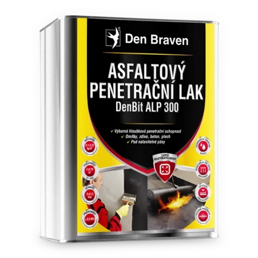 Den Braven Asfaltový penetrační lak DenBit ALP 300 4kg