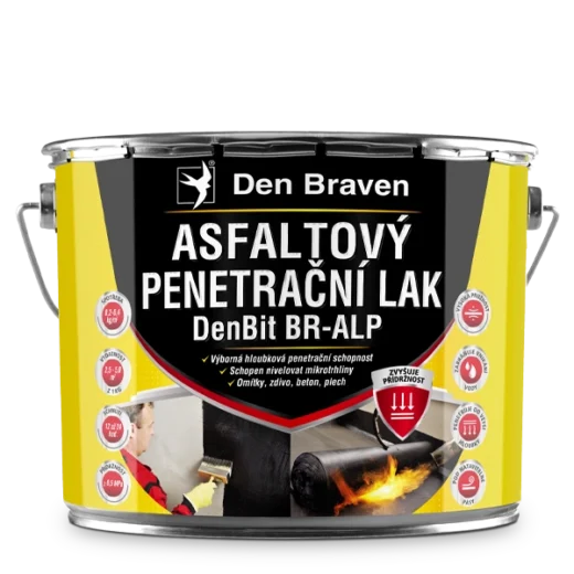 Den Braven Asfaltový penetrační lak DenBit BR-ALP 9kg