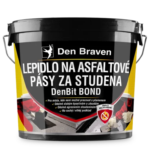Den Braven Lepidlo na asfaltové pásy za studena DenBit BOND 5kg