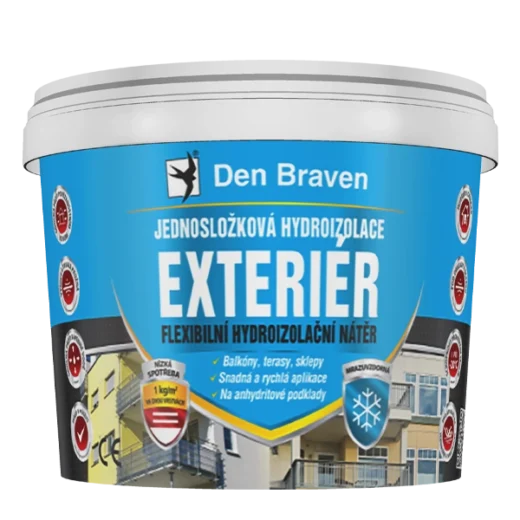 Den Braven Jednosložková hydroizolace EXTERIÉR 5kg