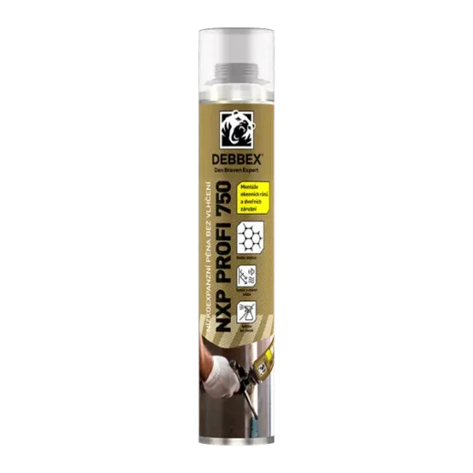 Den Braven Nízkoexpanzní pěna bez vlhčení NXP PROFI 750ml