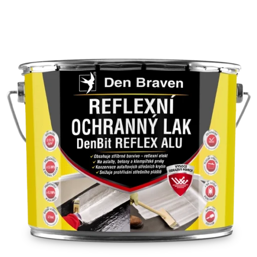 Den Braven Reflexní ochranný lak DenBit REFLEX ALU 9kg