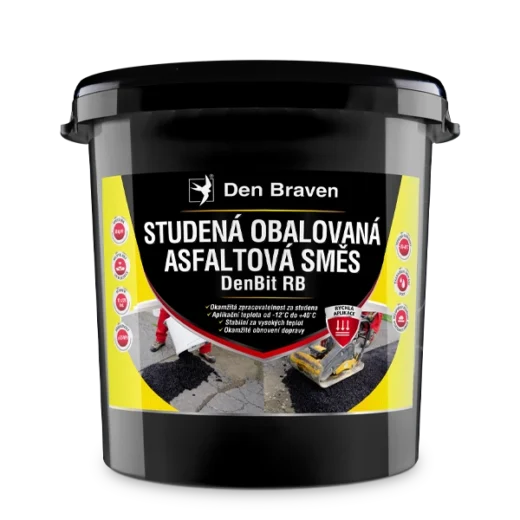 Den Braven Studená obalovaná asfaltová směs DenBit RB 25 kg