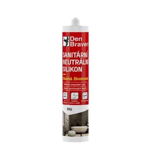 Den Braven Sanitární neutrální silikon 280ml bílá RL