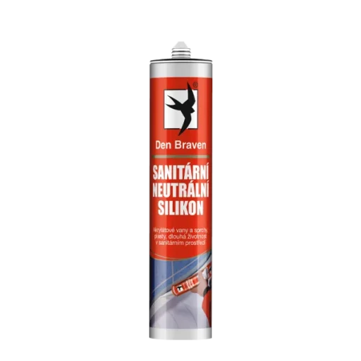 Den Braven Sanitární neutrální silikon 280ml bahama RL