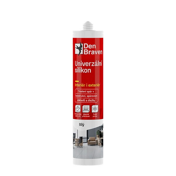 Den Braven Univerzální silikon 280ml bílá RL