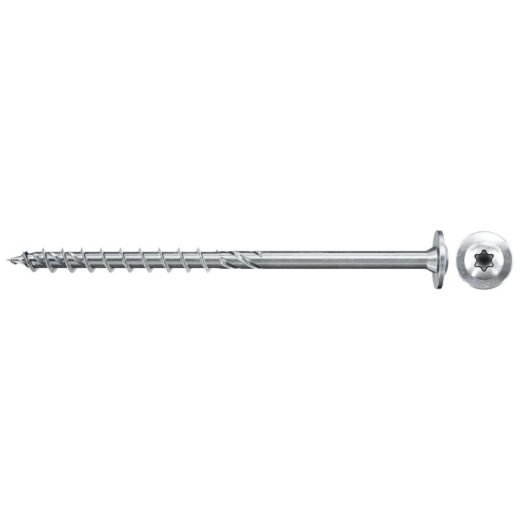 fischer PowerFast II WTP 6,0x80 BC 100 vrut s talířovou hlavou s drážkou TX a částečným závitem - Image 5
