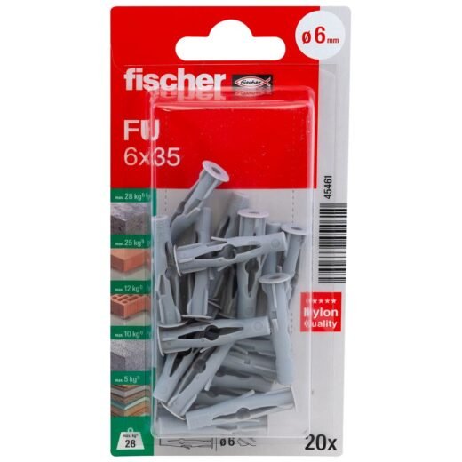 fischer Univerzální hmoždinka FU - Obrázek 19
