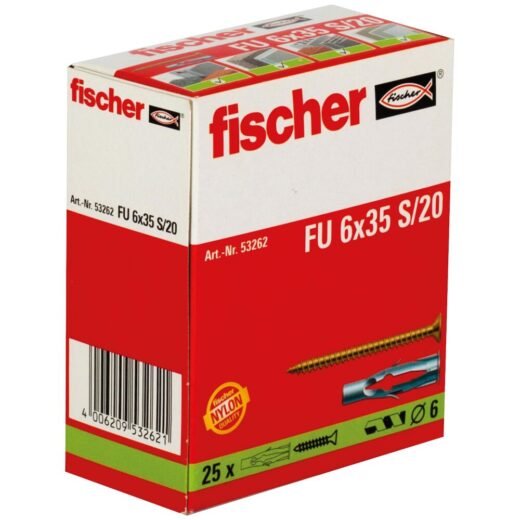 fischer Univerzální hmoždinka FU - Obrázek 13