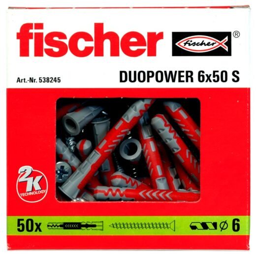 fischer DuoPower 6 x 50 S ( 50 ks bal ) - Obrázek 25