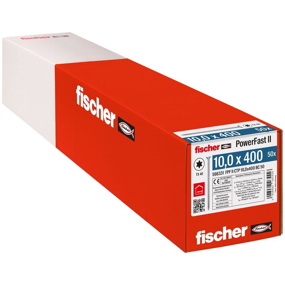 fischer PowerFast FPF II CTP 10 x 400 BC 50 BZn - Obrázek 4