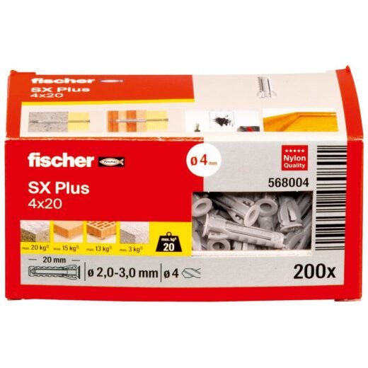 fischer Rozpěrná hmoždinka SX Plus - Obrázek 51