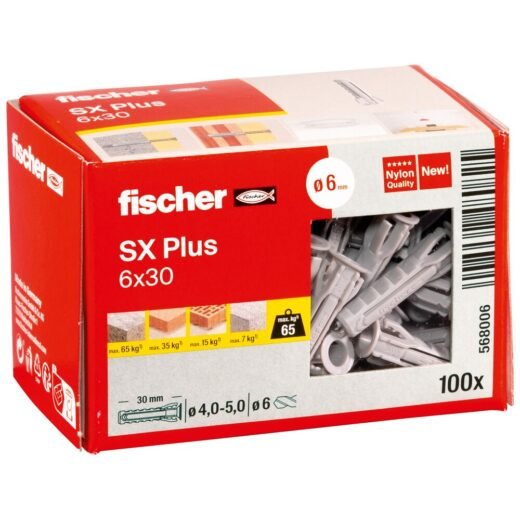 fischer Rozpěrná hmoždinka SX Plus - Obrázek 47
