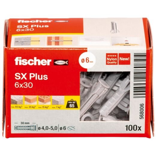 fischer Rozpěrná hmoždinka SX Plus - Obrázek 45
