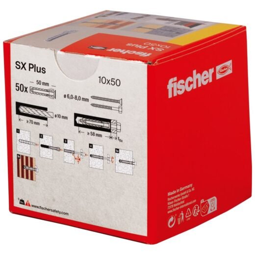 fischer Rozpěrná hmoždinka SX Plus - Obrázek 40