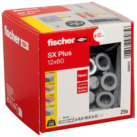fischer Rozpěrná hmoždinka SX Plus - Obrázek 38
