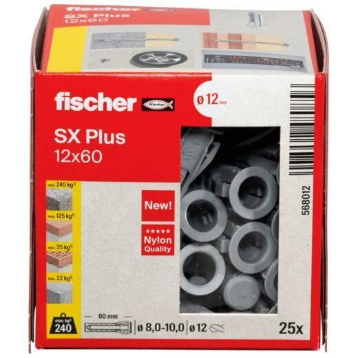 fischer Rozpěrná hmoždinka SX Plus - Obrázek 36
