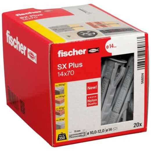 fischer Rozpěrná hmoždinka SX Plus - Obrázek 35