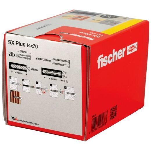 fischer Rozpěrná hmoždinka SX Plus - Obrázek 34
