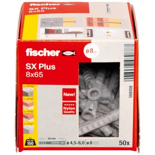 fischer Rozpěrná hmoždinka SX Plus - Obrázek 27