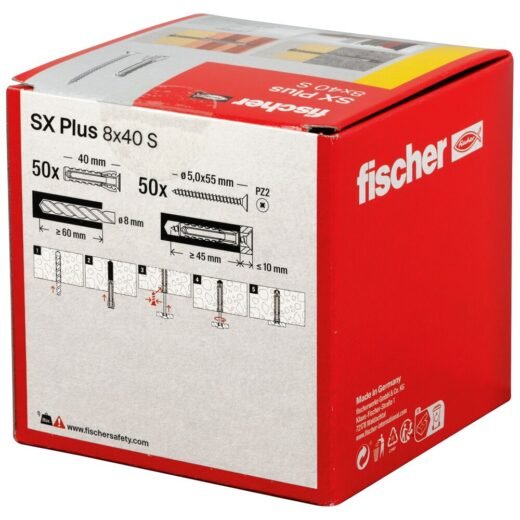 fischer Rozpěrná hmoždinka SX Plus - Obrázek 19
