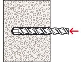 fischer Hmoždinka pro pórobeton Turbo FTP M - Obrázek 6