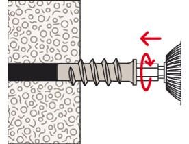 fischer Hmoždinka pro pórobeton Turbo FTP M - Obrázek 5