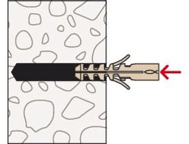 fischer Rozpěrná hmoždinka S - Obrázek 6