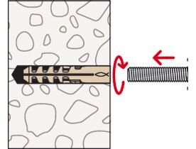 fischer Rozpěrná hmoždinka S - Obrázek 5