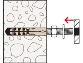fischer Rozpěrná hmoždinka S - Obrázek 4