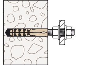fischer Rozpěrná hmoždinka S - Obrázek 3