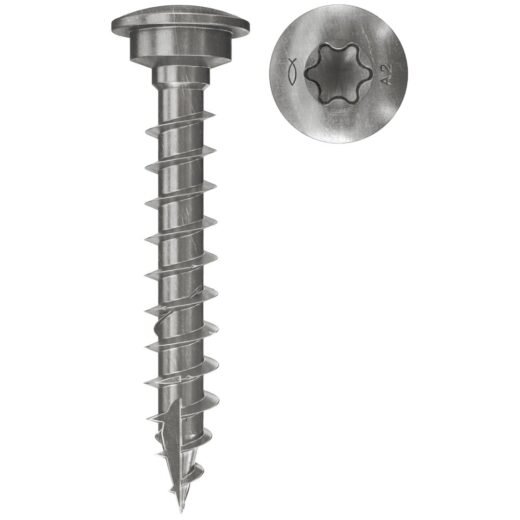 fischer vrut pro upevnění patky 7x40 středící klín A2 VG TX