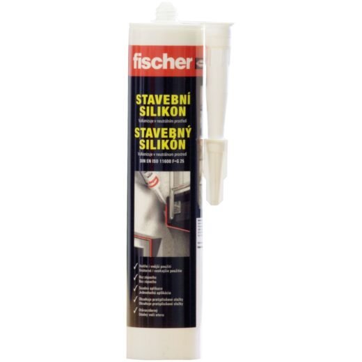 Fischer stavební silikon Prémium TR