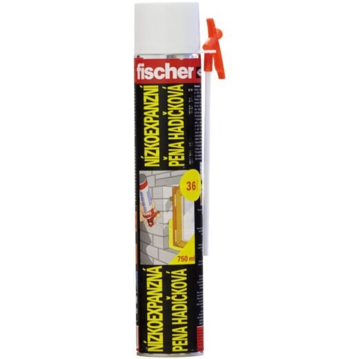 fischer rychlá montážní pěna standardní PU 1/500 nízkoexpanzní