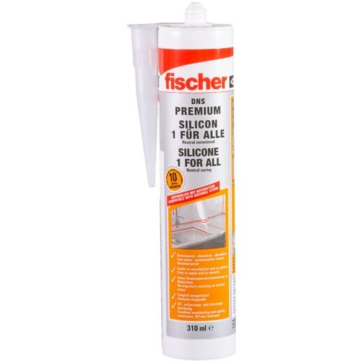 fischer silikon na přírodní kámen DNS transparentní 310 ml