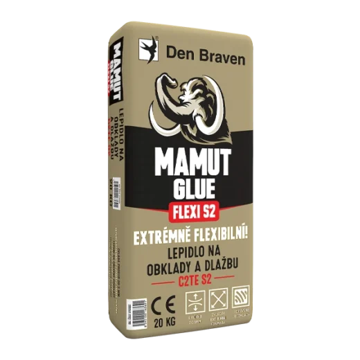 MAMUT GLUE FLEXI S2 – Extrémně flexibilní lepidlo na obklady a dlažbu C2TE S2