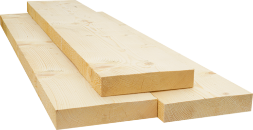 Stavební řezivo - prizmované SM/JD fošny 4m / 40x140mm
