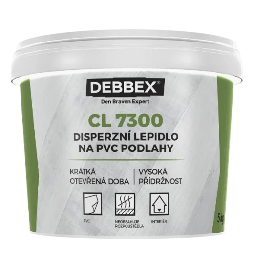 Disperzní lepidlo na PVC podlahy CL 7300 - 1kg
