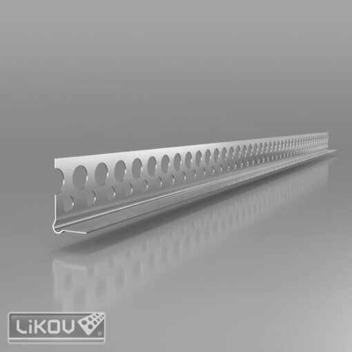 LIKOV Profil ukončovací G-LPU AL 0,30 × 22 × 12 mm – 2,5 m