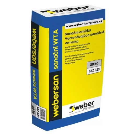 Weber san WTA omítka sanační – 20 kg