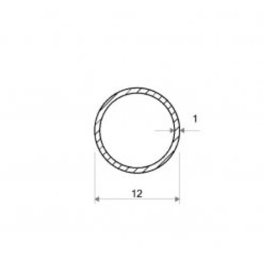 Al Trubka 12 × 1 mm – 2 m