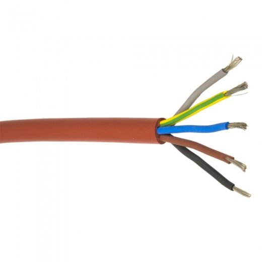 Kabel SIHF 5Cx1.5 silikonový - 1m