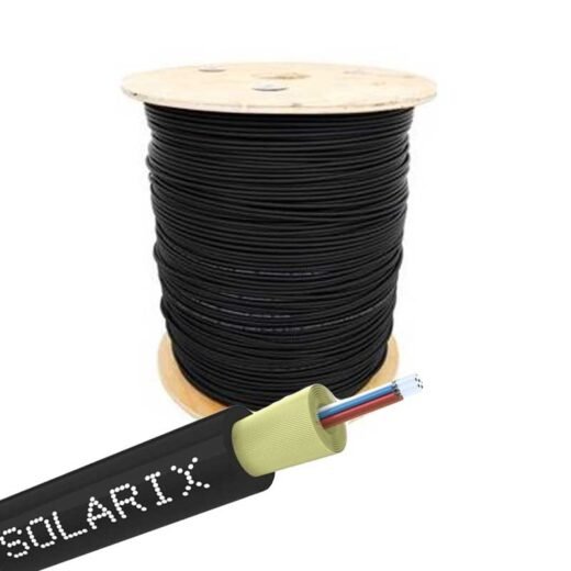 Solarix DROP1000 8 vláken 9/125 SXKO-DROP-8-OS-LSOH Optický kabel - 1 m
