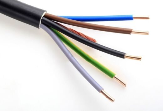 Kabel CYKY-J 5x10 (CYKY 5Cx10) - 1m