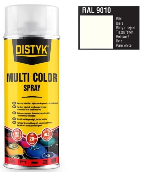 DISTYK MULTI COLOR SPRAY bílá 400 ml