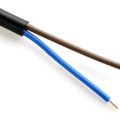 Kabel CYKY-O 2x2,5 (CYKY 2Dx2,5) - 1m