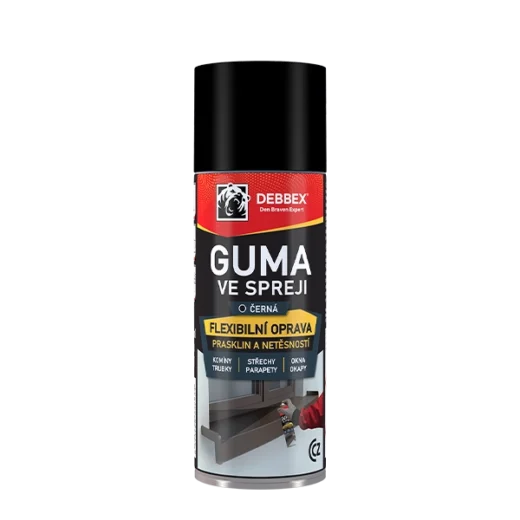 Den Braven Guma ve spreji - 400 ml